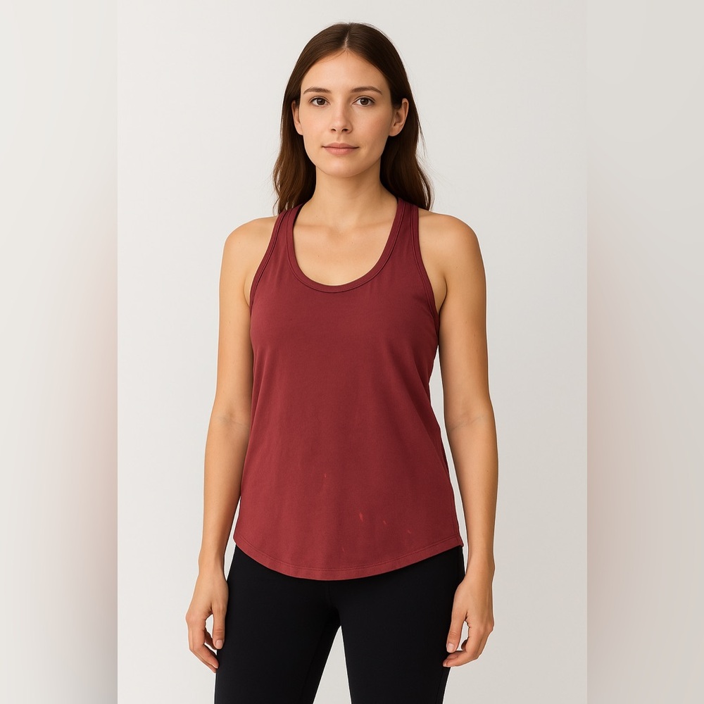 Lululemon Peachy Plum Racerback Tank Top Size M